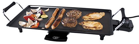 Quest 35490 Large Teppanyaki Grill/Non-Stick/Adjustable Thermostat/Accessories Included/Ideal for Dinner Parties