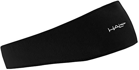 Halo pannband svettband super bred pullover svart