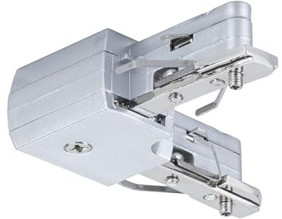 Paulmann 97648 corriente Sistema de raíles, metal, plata