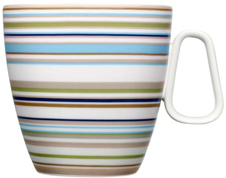 Iittala 1006325 Becher Origo 0,4 Liter Beige, Porzellan
