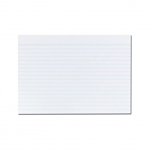 400 herlitz Karteikarten Din A5 weiß liniert (4x 100 Stück)