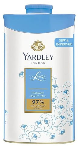 Yardley London Lace Perfume Talc 100 g