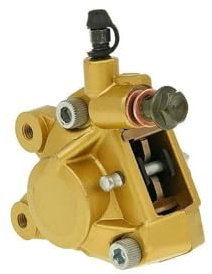2EXTREME Étrier de frein avant or compatible pour Gilera Runner, MBK Booster, Nitro 50, Ovetto 50 2T