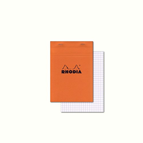 Rhodia 16200C Notizblock N.16 A5 80 Blatt kariert Orange