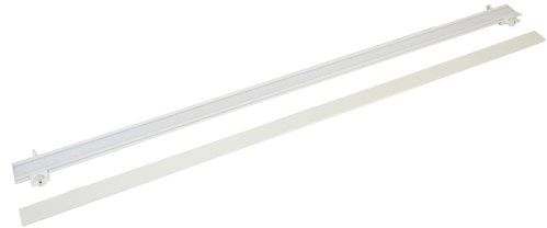 Liedeco Paneelwagen für Flächenvorhangstoffe, Schiebevorhang, 1 STK weiß L 80 cm