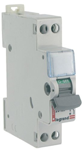 Legrand - Interrupteur - unipolaire - 20A - 230V à 400V - 1 module