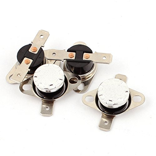 sourcing map 4 STK. Temperatur Thermoschalter Thermischer Kontrollschalter KSD301 50C 122F NO Thermostat