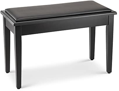 OnStage KB8904B Deluxe Klavierbank mit Ablagefach