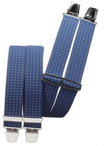 Harrys-Collection Herren Hosenträger verstellbar mit 4 Clips 35mm | hohe Spannkraft, elastisch und verstellbar, maximaler Halt bei der Arbeit, robuster Begleiter für die aktive Freizeit
