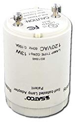 Satco 80-1846 (SB-FLA13) GU24 base ballast lampholder combination for one 13w 4 pin G24q-1 CFL