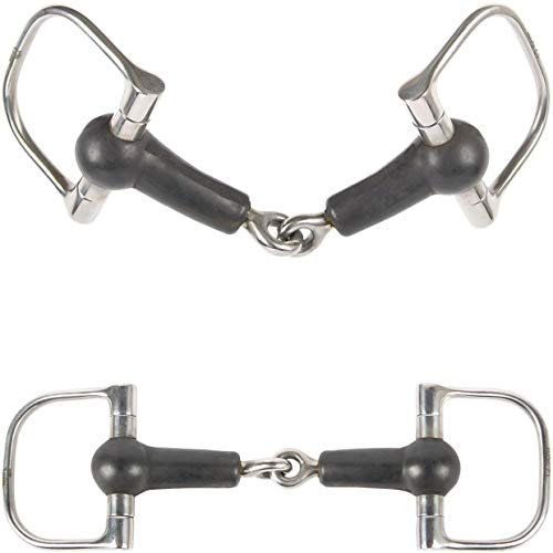 Harry´s Horse D-Trense mit Gummi-Mundstück 20mm, Größe:12.5