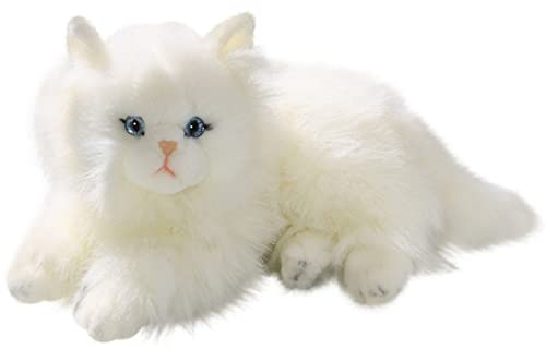 Carl Dick Peluche Chat, Persan Blanc, 30cm 3199