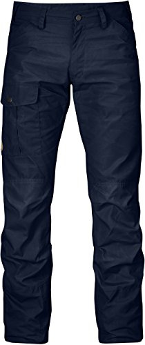 Fjällräven herr Hose Nils, blå (Dark Navy 555), 46
