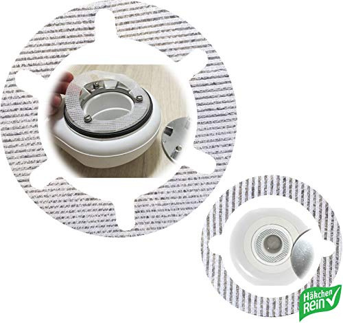 HäkchenRein Haarsieb Haarfänger 10er-Set | Für Moderne Duschen/Ablaufgarnituren | Für VIEGA, AlcaPLAST, UVM.