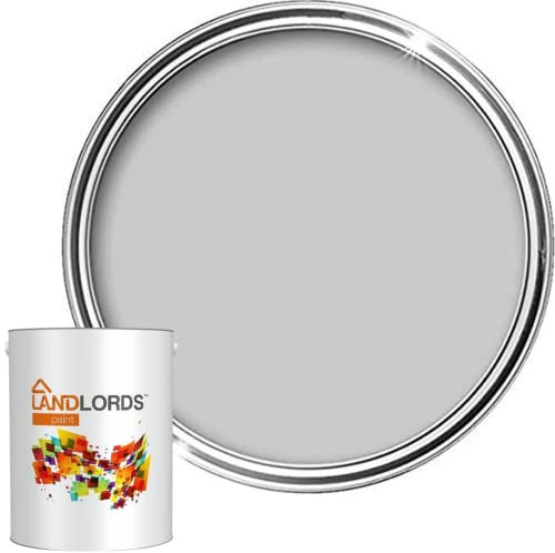 Landlords Anti Damp Paint | Matt Finish | Prevent Build-up of Mildew | Paint for Wall and Ceiling | Anti Condensation and Mould | 1L Slate grey