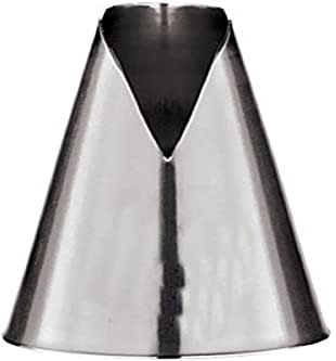 DECORA, 0263480 Cornetto Blisterato Saint Honore, Cornetto in Acciaio senza Saldature, Da Utilizzare senza Adattore, Confezionato Singolarmente in Blister