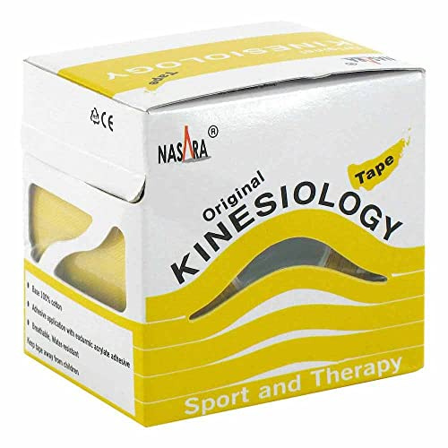 NASARA Kinesiology Tape classic 5 cm x 5 m gelb