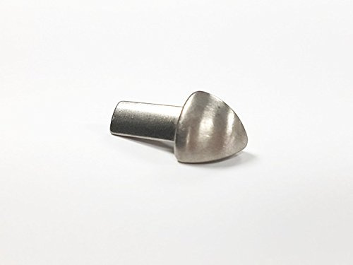 Außenecke Edelstahl V2A gebürstet Viertelkreis 10 mm