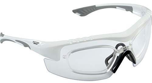 Heyco 1731000000 Sport Lunette de protection avec support, Blanc