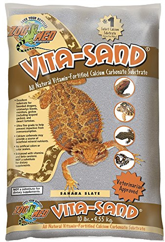 Zoo Med Vita Sand, 10 Pounds, Sahara Slate
