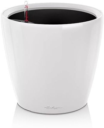 LECHUZA CLASSICO Premium LS 21 weiß hochglanz 16020