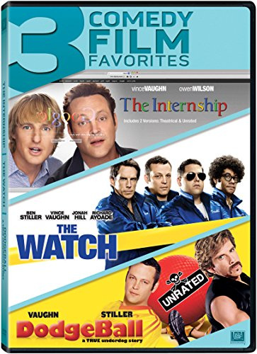 Internship / The Watch / Dodgeball Triple Feature