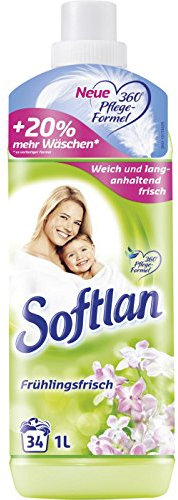 Softlan Frühlingsfrisch Weichspüler 3 x 1 Liter