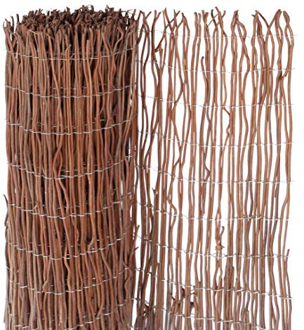 Windhager 02193 Natte Brise Vue Osier Naturel Marron 1 x 3 m