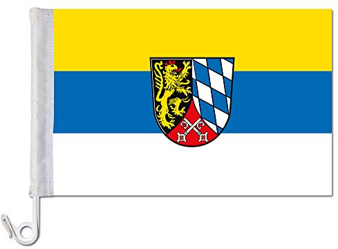 Everflag Auto-Fahne: Oberpfalz - Premiumqualität