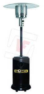 GLOBEX - Estufa de gas GLP tipo seta de 222 cm con ruedas, 13 kW
