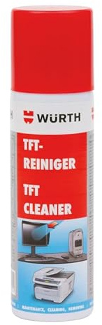 Würth TFT/LCD-Reiniger farblos 200ml Reiniger Bildschirm Display Reiniger