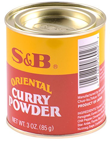 S&B Curry Powder, Oriental, 3 oz (85 g)