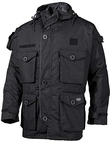MFH Men's Commando Jacket Smock Black