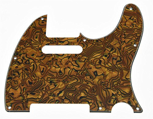 KAISH Tiger Stripe Tele Guitar Pickguard Scratch Plate für Fender Telecaster