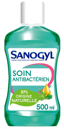 Sanogyl Bain de Bouche Soin Antibactérien 500 ml