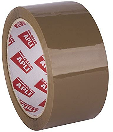 Ruban adhésif Apli 48 mm x 66 m Marron (6 Unités)