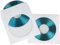 Hama CD/DVD Pack of 100 Paper Protective Storage Sleeves | White