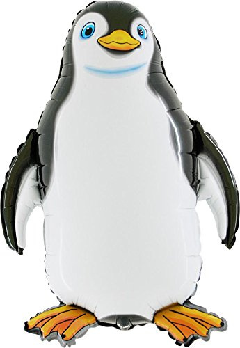 30 pouces noir + blanc Penguin forme Foil Balloon -Birthday Parti/Noël