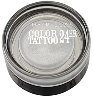 Maybelline Jade Color Tattoo Gel-Cream Lidschatten 50 Silver, 4.5 g