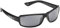 CRESSI Ninja Flexible Sunglasses - Occhiali Sportivi da Sole Polarizzati Flessibili da Uomo, Nero-Lente Grigio Scuro, Taglia Unica