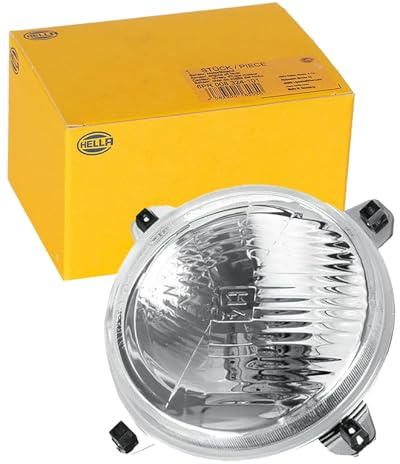 HELLA 1A3 005 649-007 Halogen-Hauptscheinwerfer - 12V - rund - Einbau