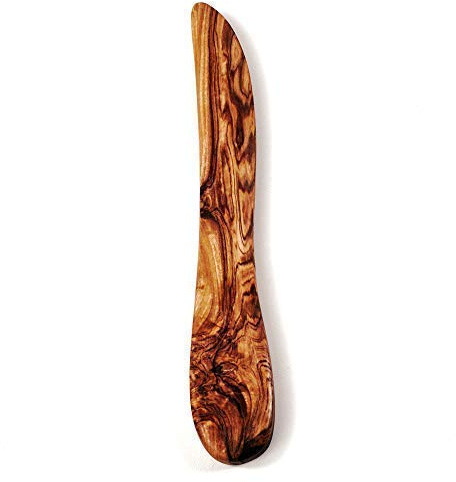 das Olivenholzbrett® 4 x Buttermesser 20cm
