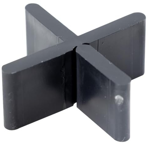 Sanpro Lot de 1000 croisillons de joints, taille 5 mm/hauteur 20 mm, nombre de 1000 pièces (joints de sol, plaque de sol, terrasse, pose de croix)