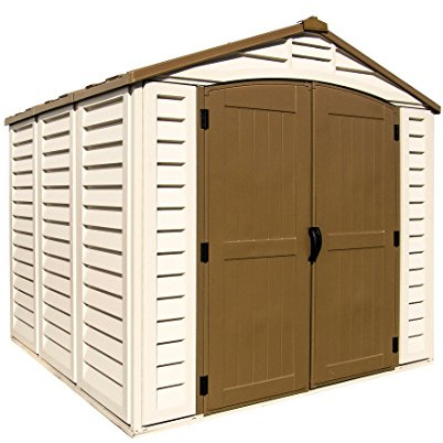 Duramax Abri 30114 7 x 7 m Storemax 120 cm – Taupe/Marron