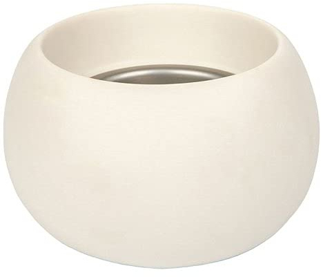 Yankee Candle Home Fragrance Scenterpiece Warmer, Keramik, Metall, weiß, 11x15.5x15.5 cm