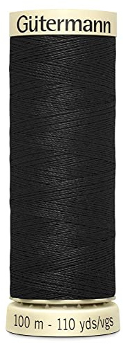 Gütermann Nähgarn, 100 m, 000 schwarz