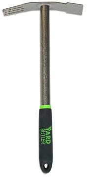 Yard Butler Terra Unkrautjäter aus Stahl, 38,1 cm, für Jäten/Befräsen/Schneiden, Doppelkopf, Jäter & Gartenhacke, Handwerkzeug – TT-1W