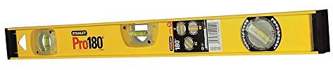 Stanley -180 I Beam Level 3 Vials 600mm 1 42 920, 1 - Pack