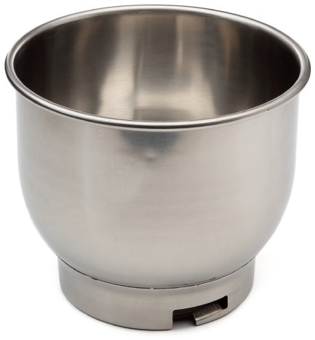 Lacor - R69084A - Bol para batidora-amasadora (Acero Inoxidable, 5 L) | En acero inoxidable, para un uso práctico y profesional en cocina; con 5 L de capacidad, práctico y fácil de guardar
