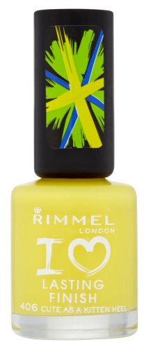 Rimmel I Love Lasting Finish Nail Polish, Cute As A Kitten Heel